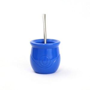 Mate Alto Impacto – Clásico con Bombilla Acero