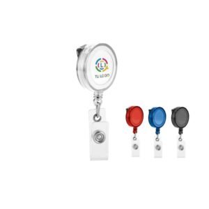 Porta tarjeta extensible translúcido