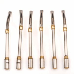 Bombilla Extra Curva Tambor – Acero Inoxidable