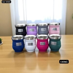 Guampa/matero de acero inox de 140ml Luo