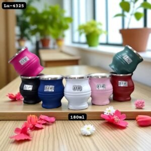 Matero/guampa de acero inox con cap.180ml