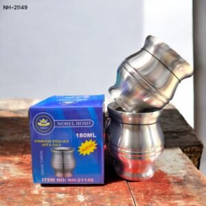 Mate de acero inoxidable nobel.